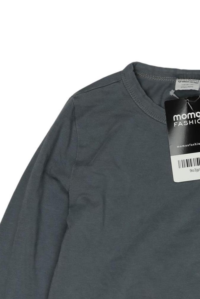 Thumbnail - Freds World by Green Cotton Mädchen Langarmshirt, grau, Gr. 110