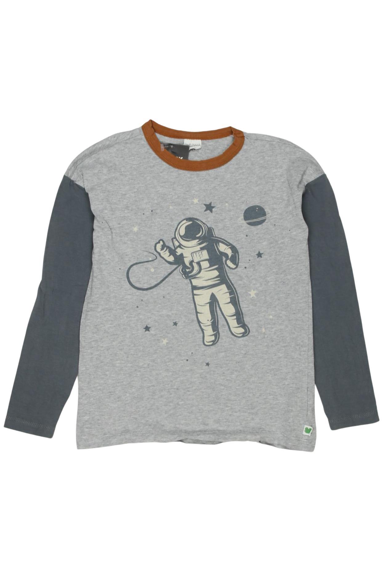 

Freds World by Green Cotton Jungen Langarmshirt, grau, Gr. 122