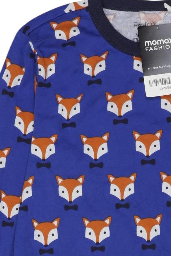 Thumbnail - Freds World by Green Cotton Jungen Langarmshirt, blau, Gr. 140