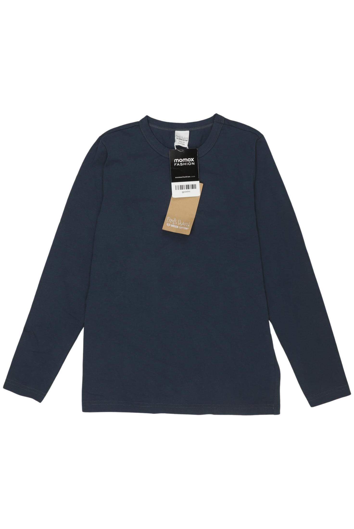 

Freds World by Green Cotton Jungen Langarmshirt, marineblau, Gr. 134