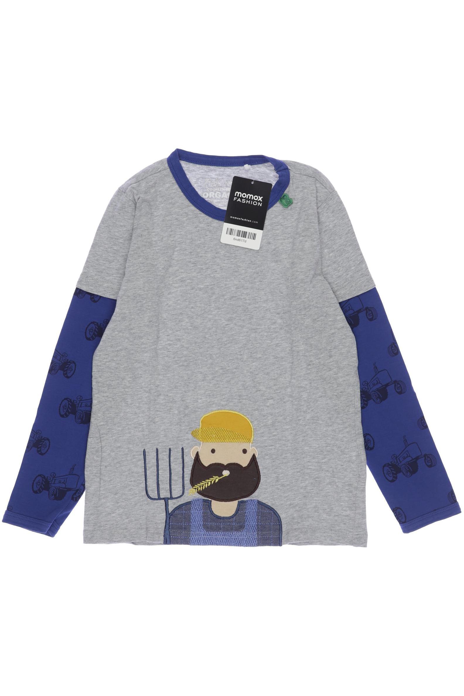 

Freds World by Green Cotton Jungen Langarmshirt, marineblau