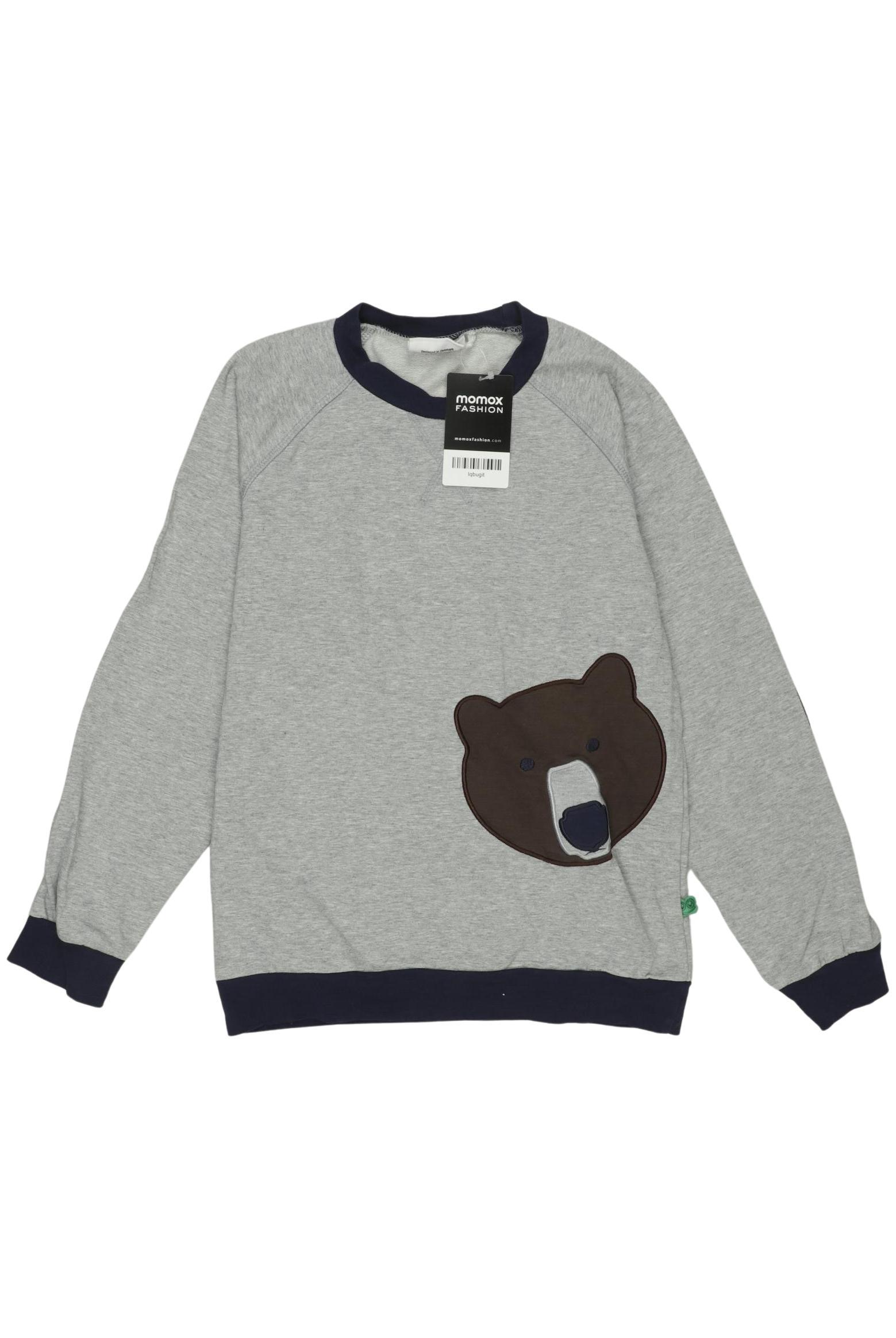 

Freds World by Green Cotton Herren Langarmshirt, grau, Gr. 140