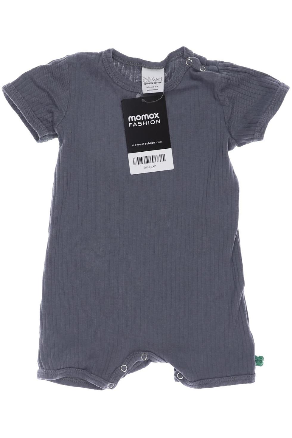 

Freds World by Green Cotton Jungen Strampler, grau