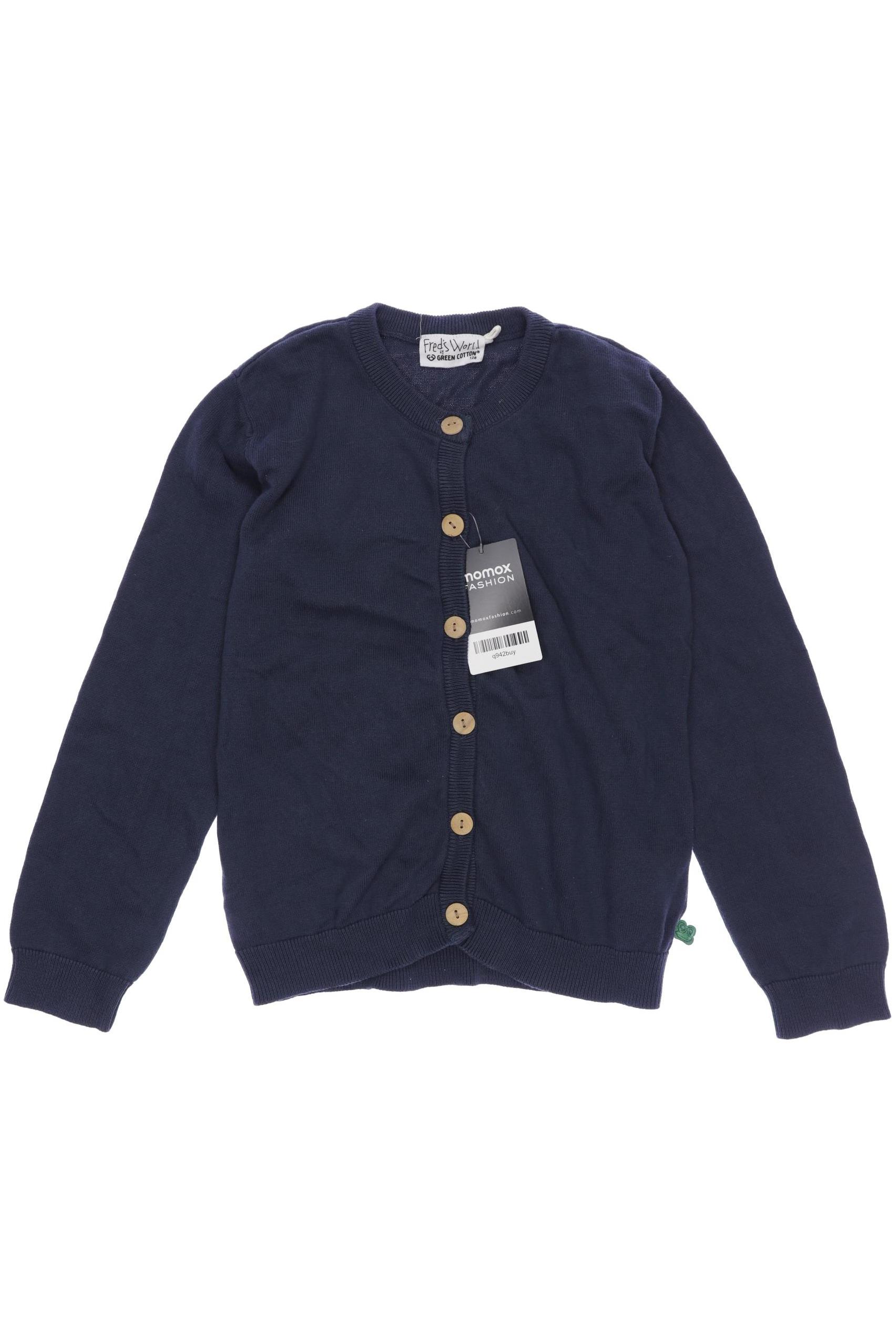 

Freds World by Green Cotton Jungen Strickjacke, marineblau