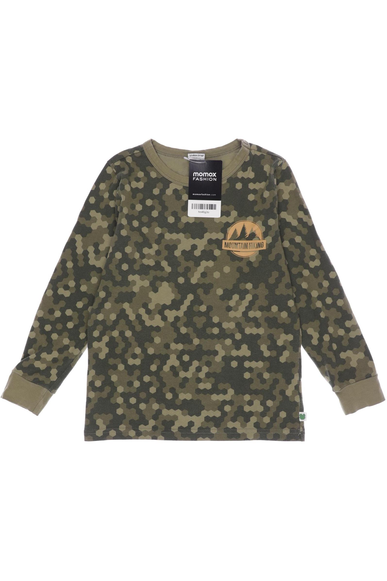 

Freds World by Green Cotton Herren Langarmshirt, grün, Gr. 110