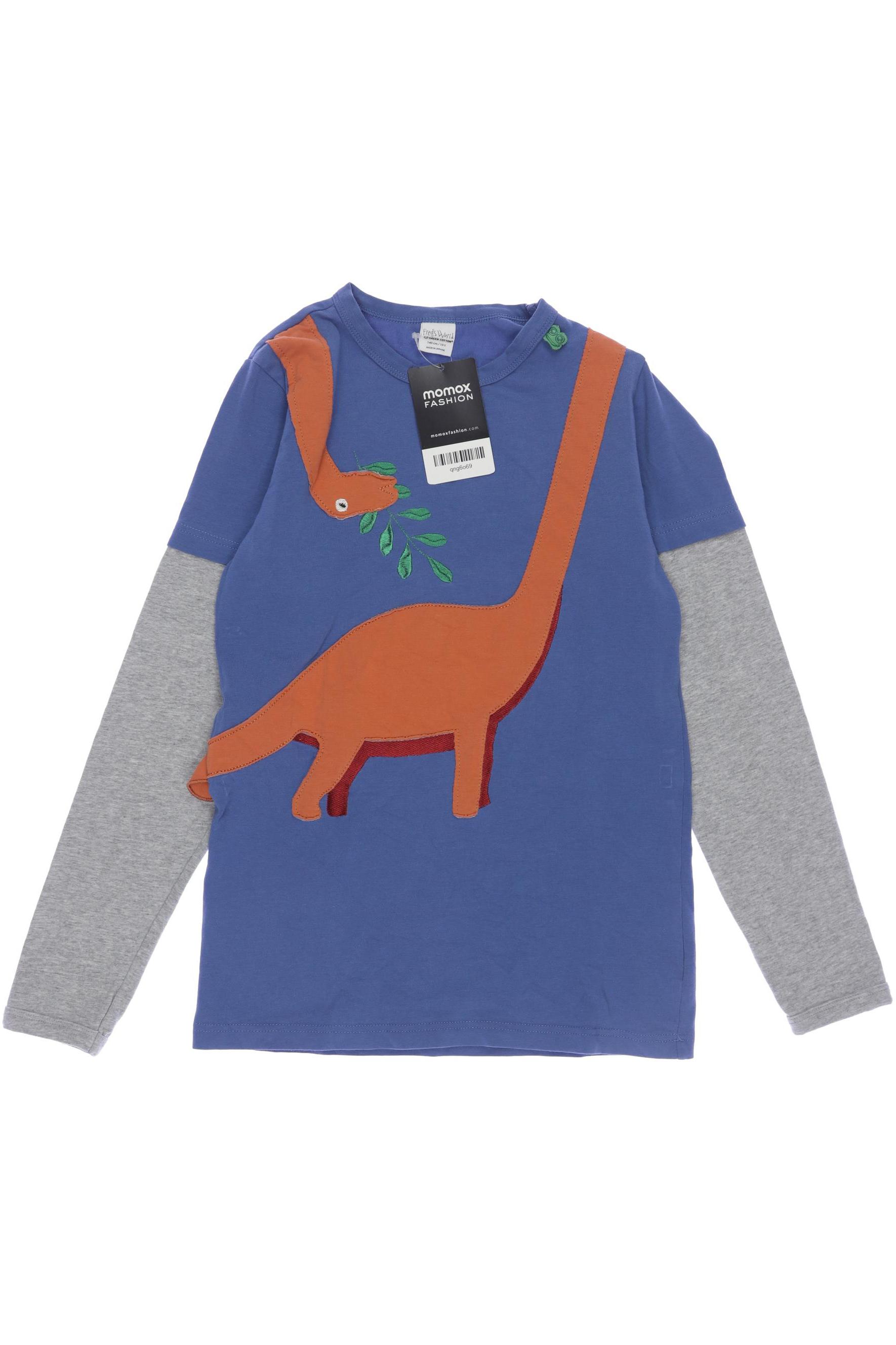 

Freds World by Green Cotton Jungen Langarmshirt, blau