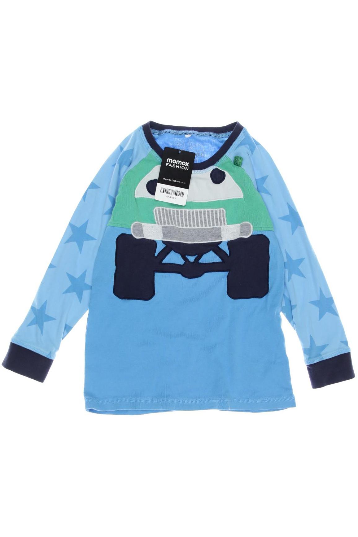 

Freds World by Green Cotton Herren Langarmshirt, blau, Gr. 116
