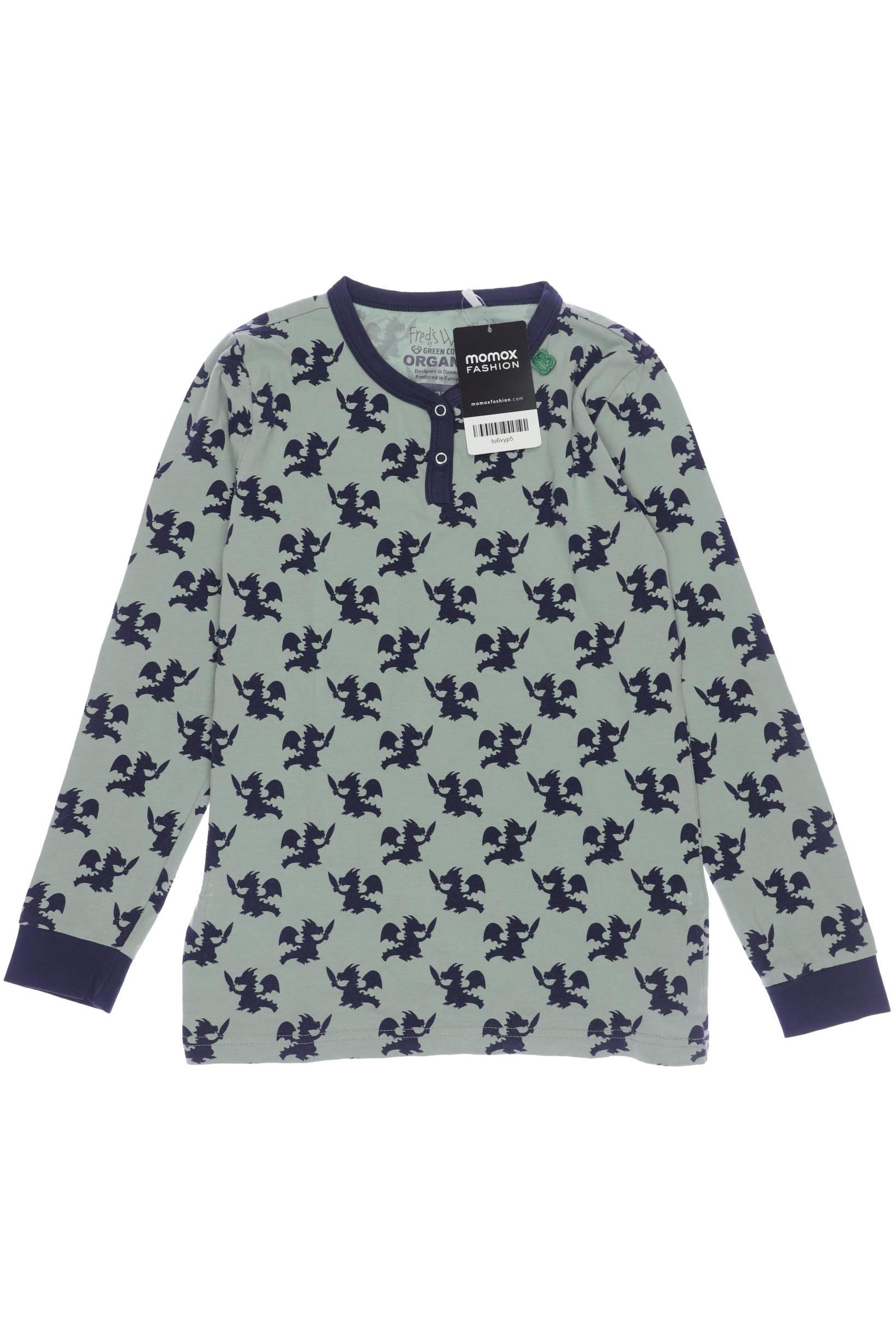 

Freds World by Green Cotton Jungen Langarmshirt, hellgrün