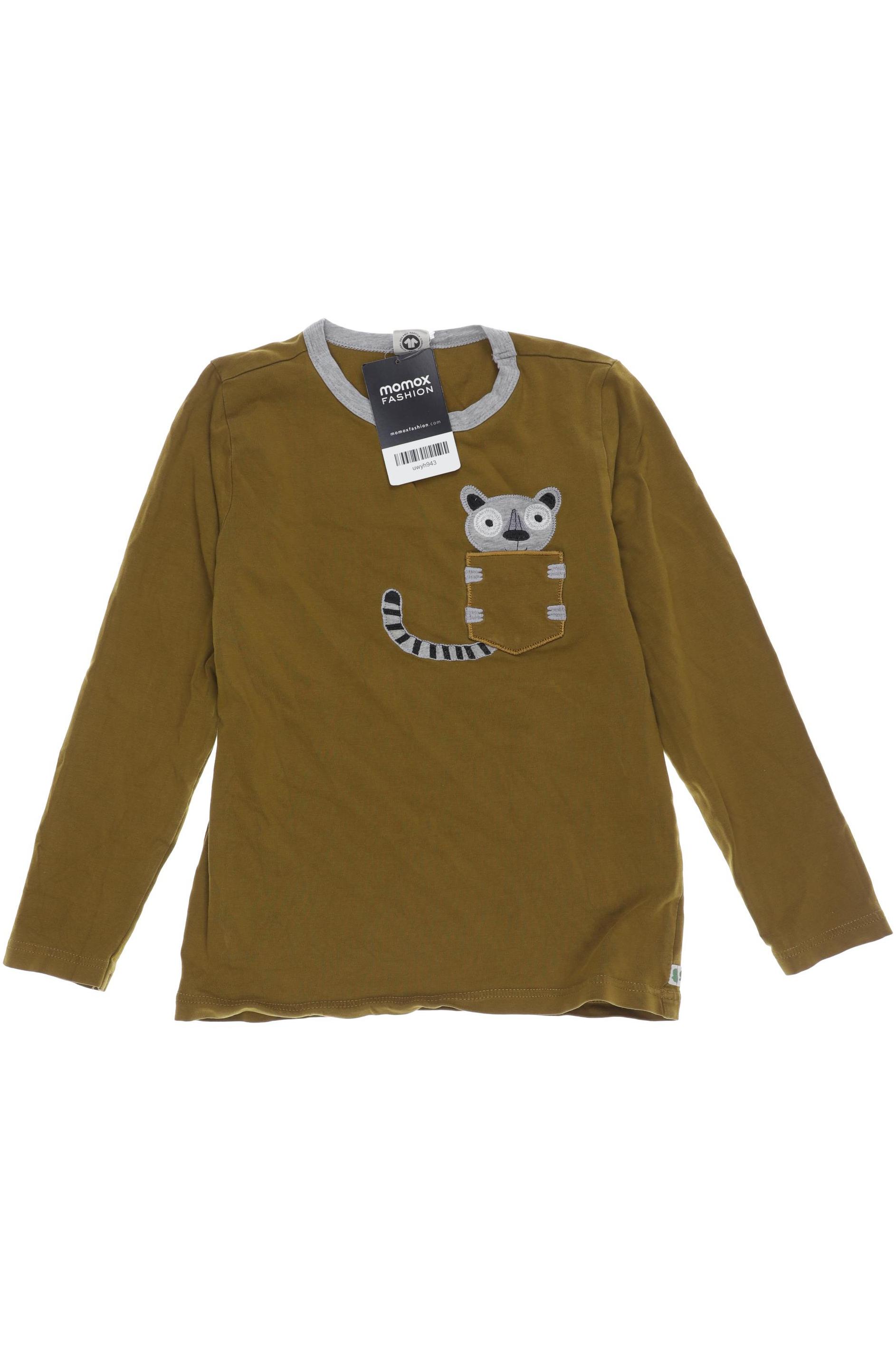 

Freds World by Green Cotton Herren Langarmshirt, braun, Gr. 128