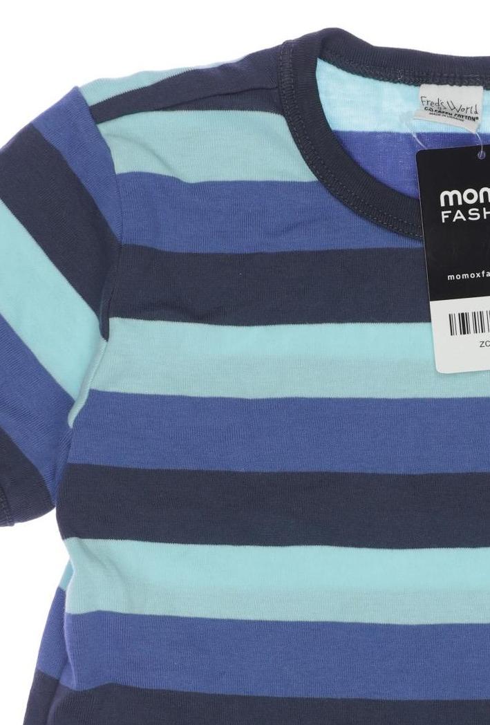 Thumbnail - Freds World by Green Cotton Jungen T-Shirt, blau, Gr. 128