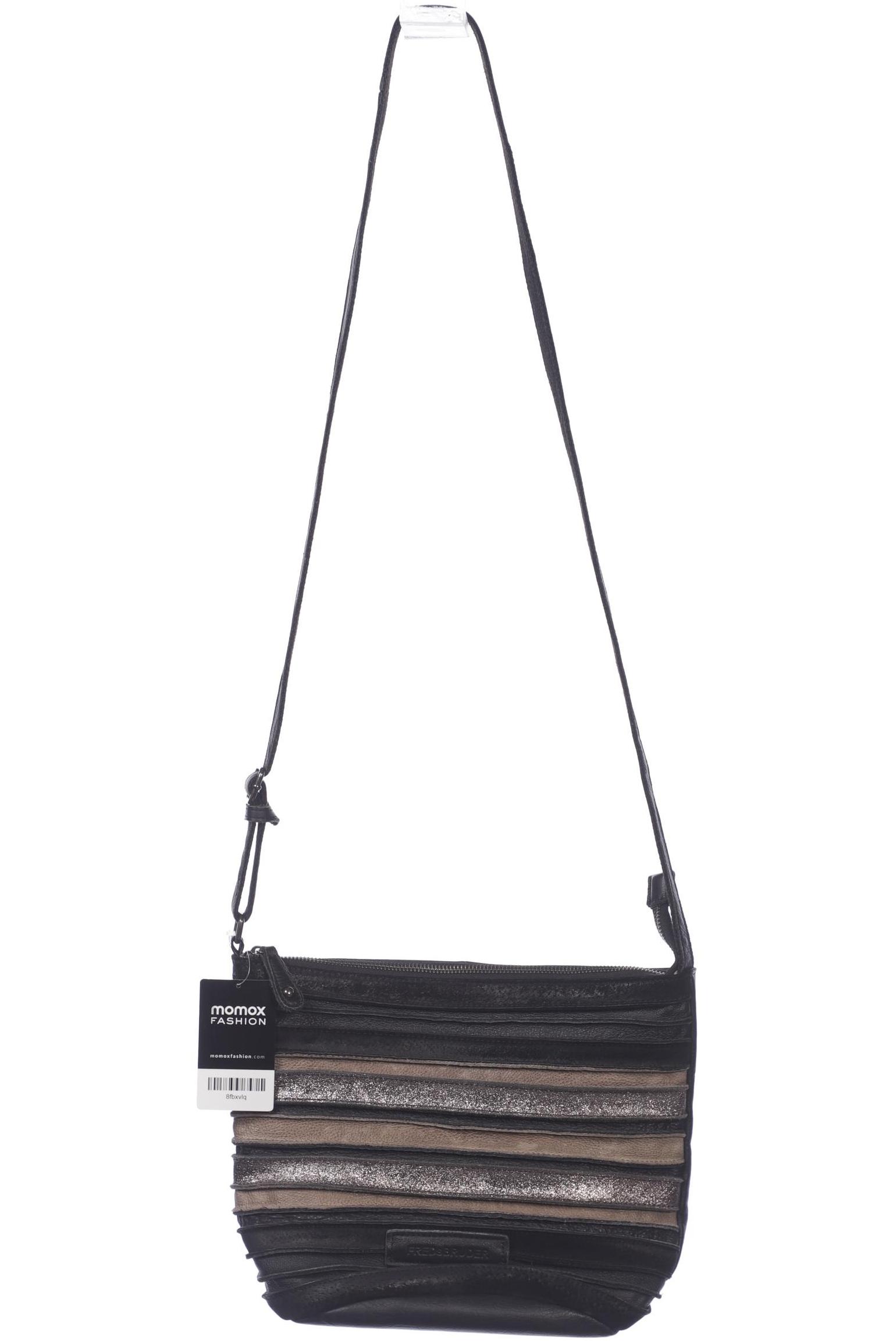 

FREDsBRUDER Damen Handtasche, schwarz, Gr.