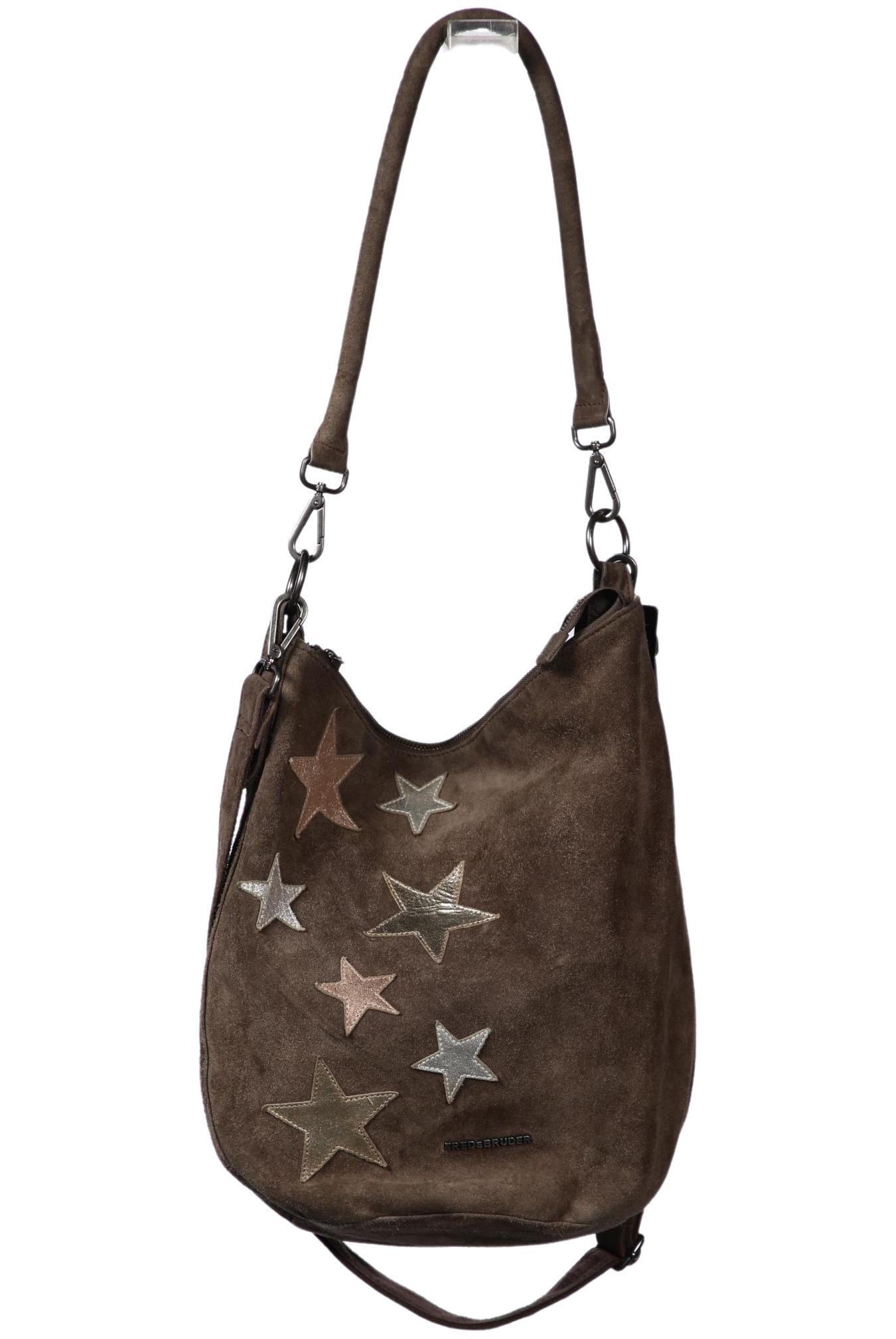 

FREDsBRUDER Damen Handtasche, braun, Gr.