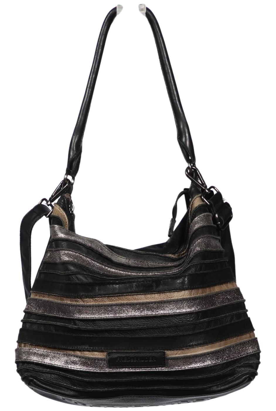 

FREDsBRUDER Damen Handtasche, schwarz, Gr.