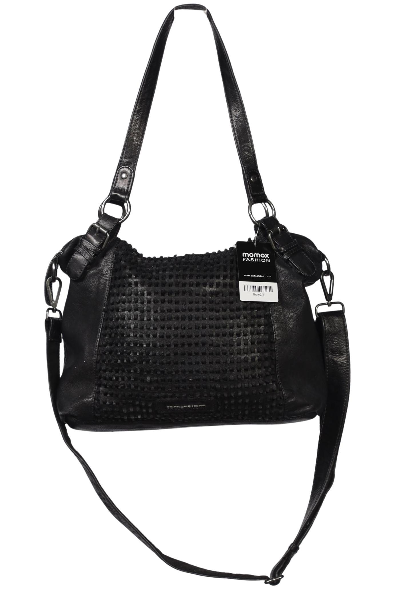 

FREDsBRUDER Damen Handtasche, schwarz, Gr.