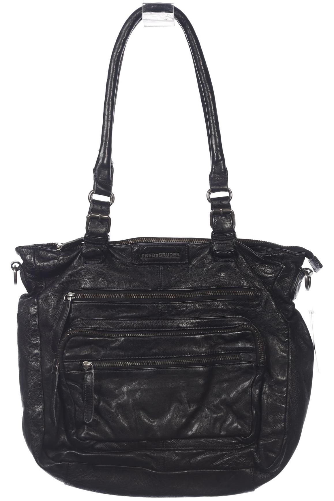 

FREDsBRUDER Damen Handtasche, schwarz, Gr.