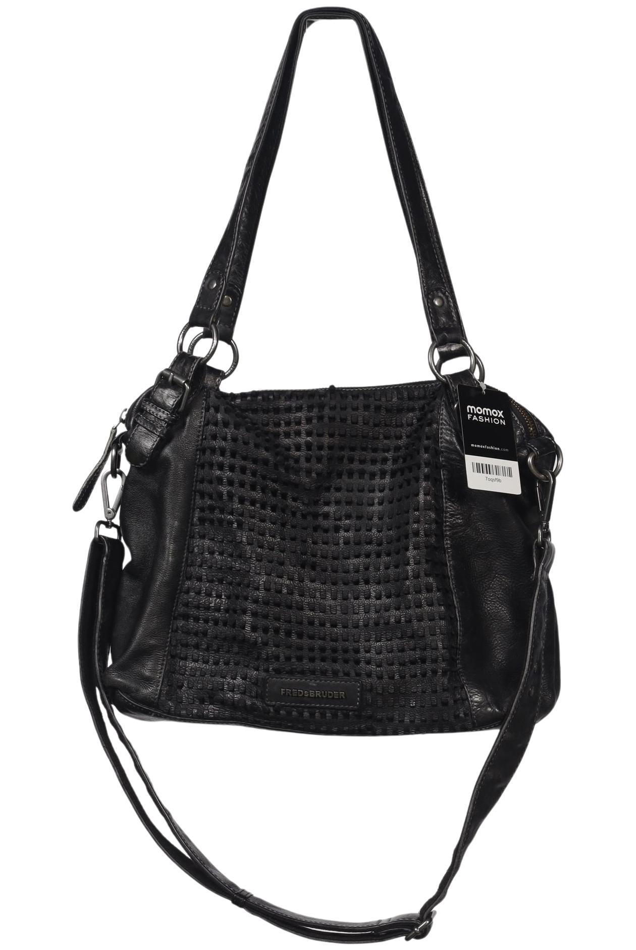 

FREDsBRUDER Damen Handtasche, schwarz, Gr.