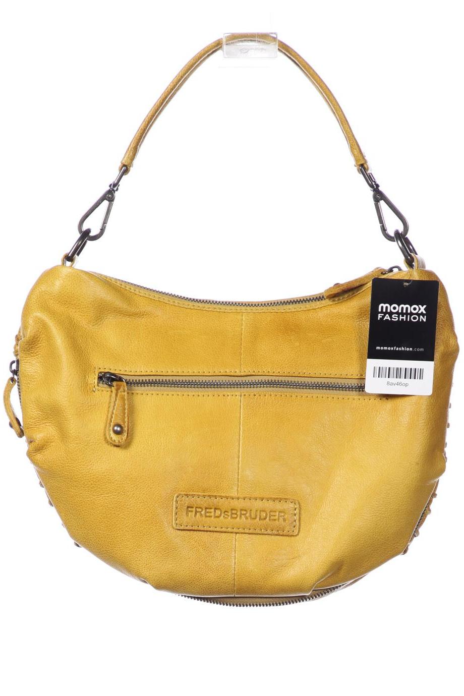 

FREDsBRUDER Damen Handtasche, gelb, Gr.