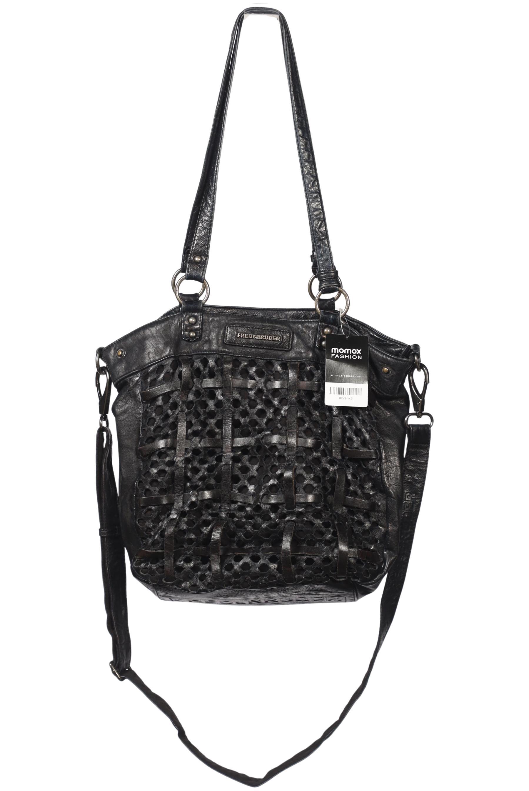 

FREDsBRUDER Damen Handtasche, schwarz, Gr.