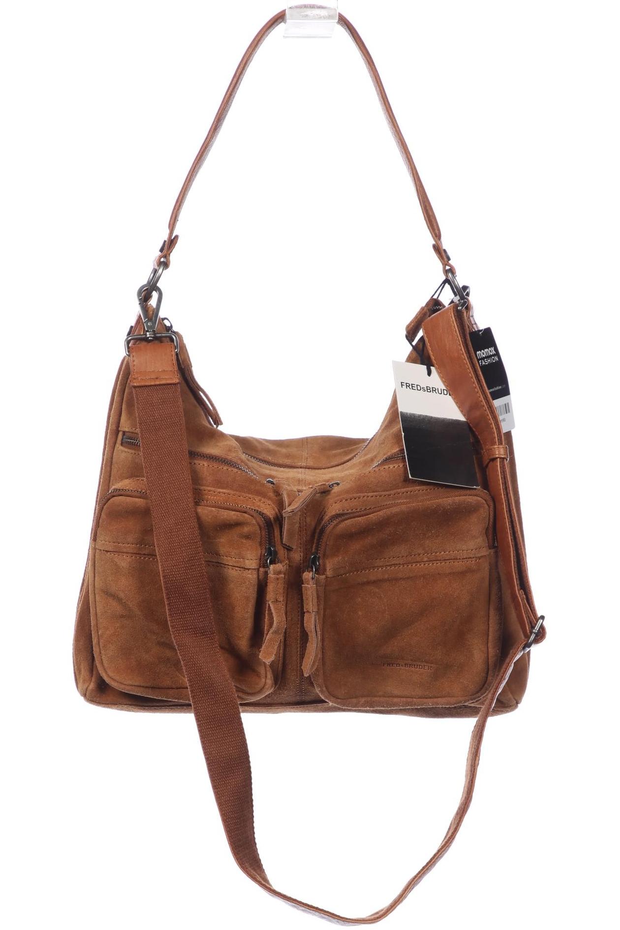 

FREDsBRUDER Damen Handtasche, braun, Gr.