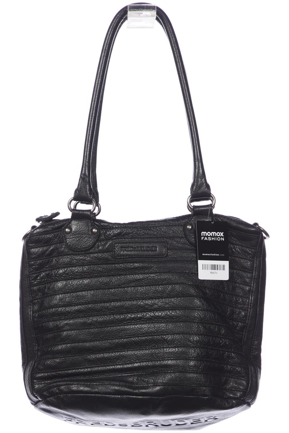 

FREDsBRUDER Damen Handtasche, schwarz, Gr.