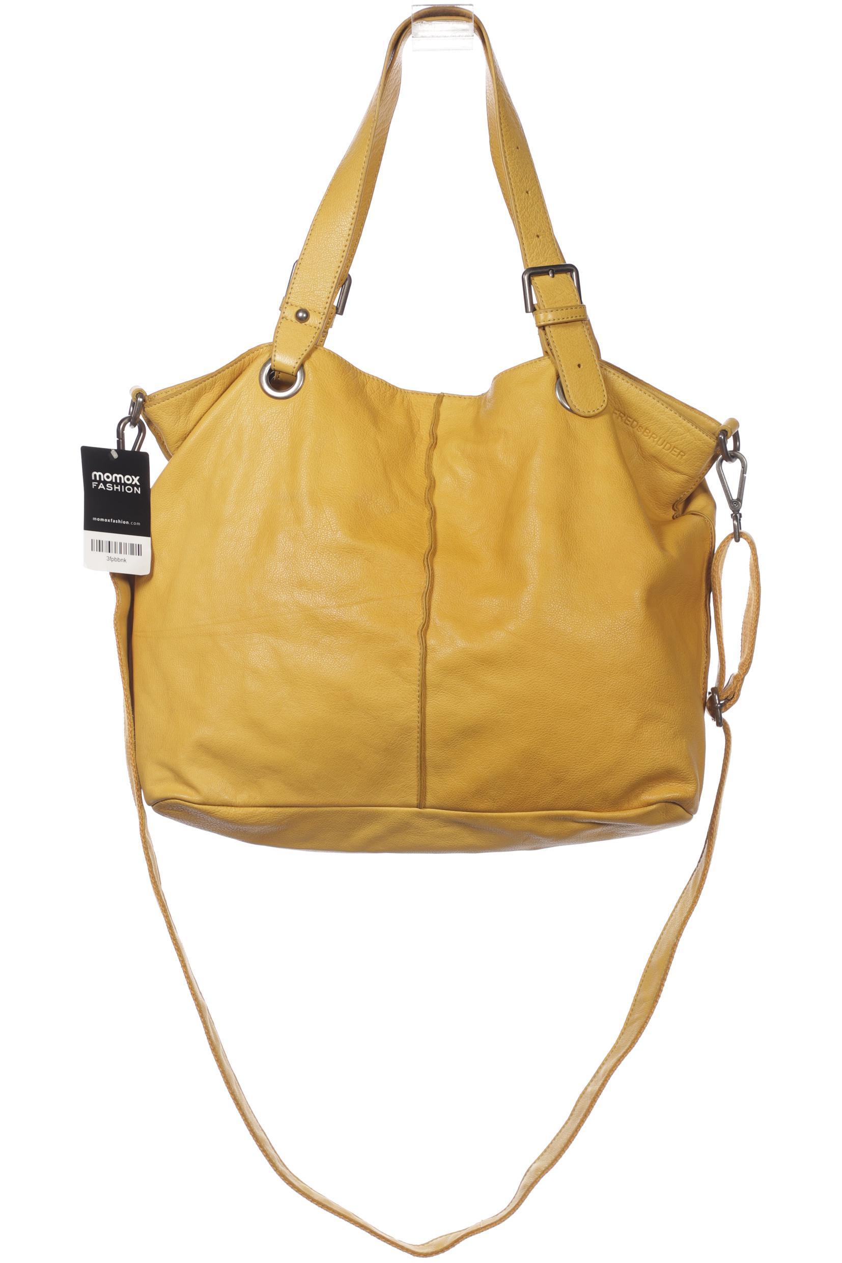 

FREDsBRUDER Damen Handtasche, gelb, Gr.