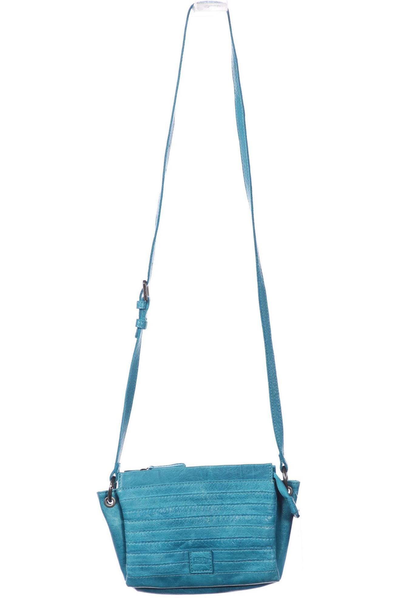 

FREDsBRUDER Damen Handtasche, türkis, Gr.