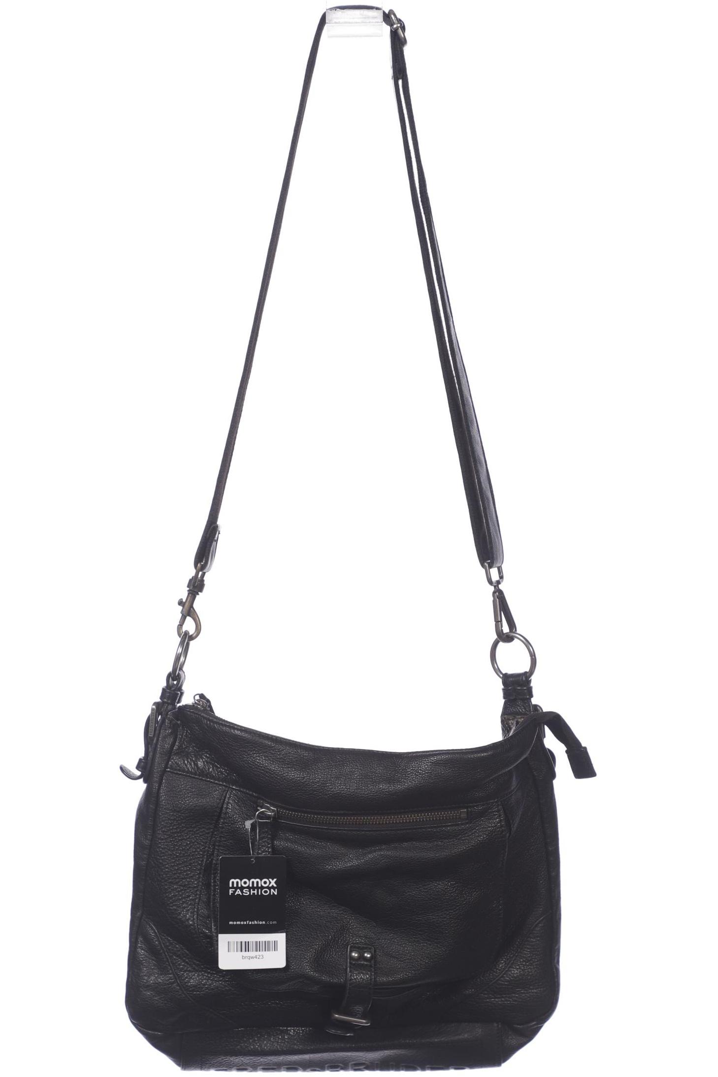 

FREDsBRUDER Damen Handtasche, schwarz, Gr.