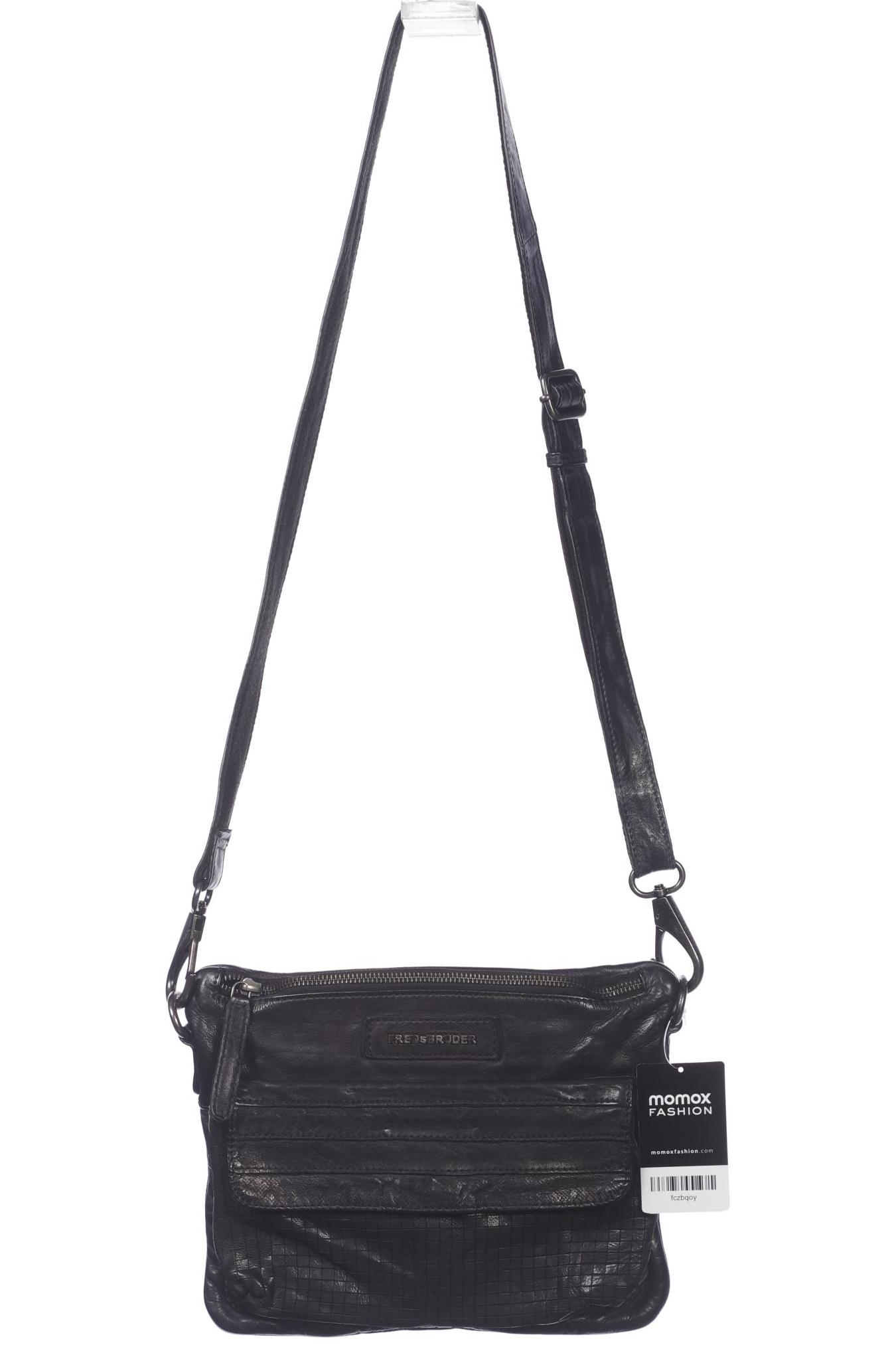 

FREDsBRUDER Damen Handtasche, schwarz, Gr.