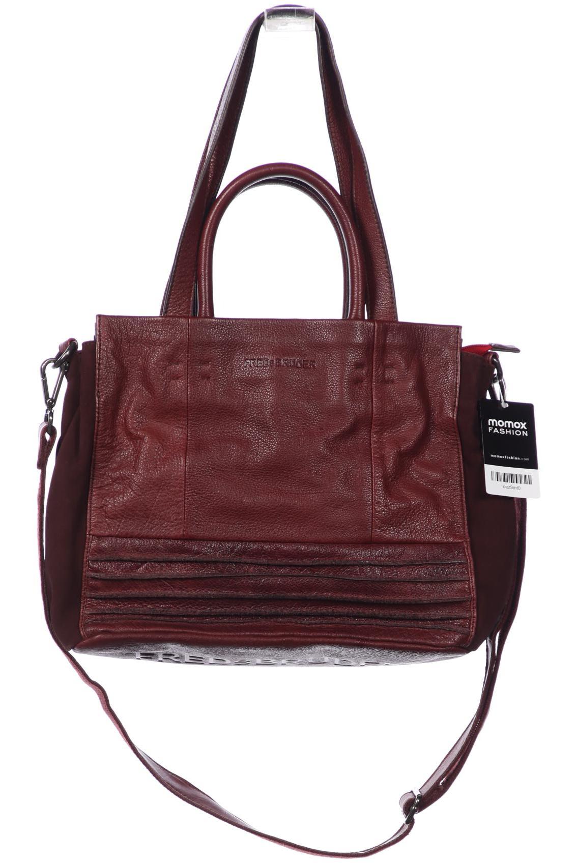 

FREDsBRUDER Damen Handtasche, bordeaux, Gr.