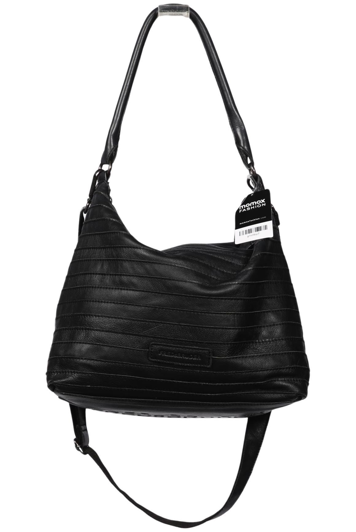 

FREDsBRUDER Damen Handtasche, schwarz, Gr.