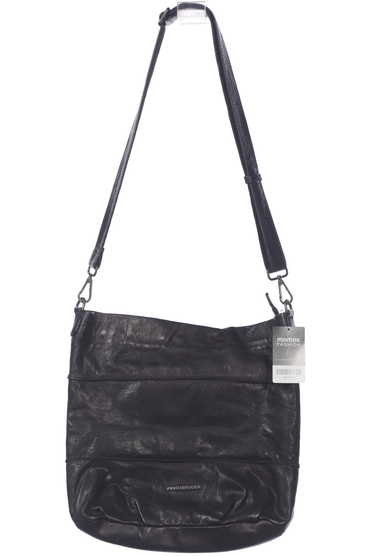 

FREDsBRUDER Damen Handtasche, schwarz, Gr.