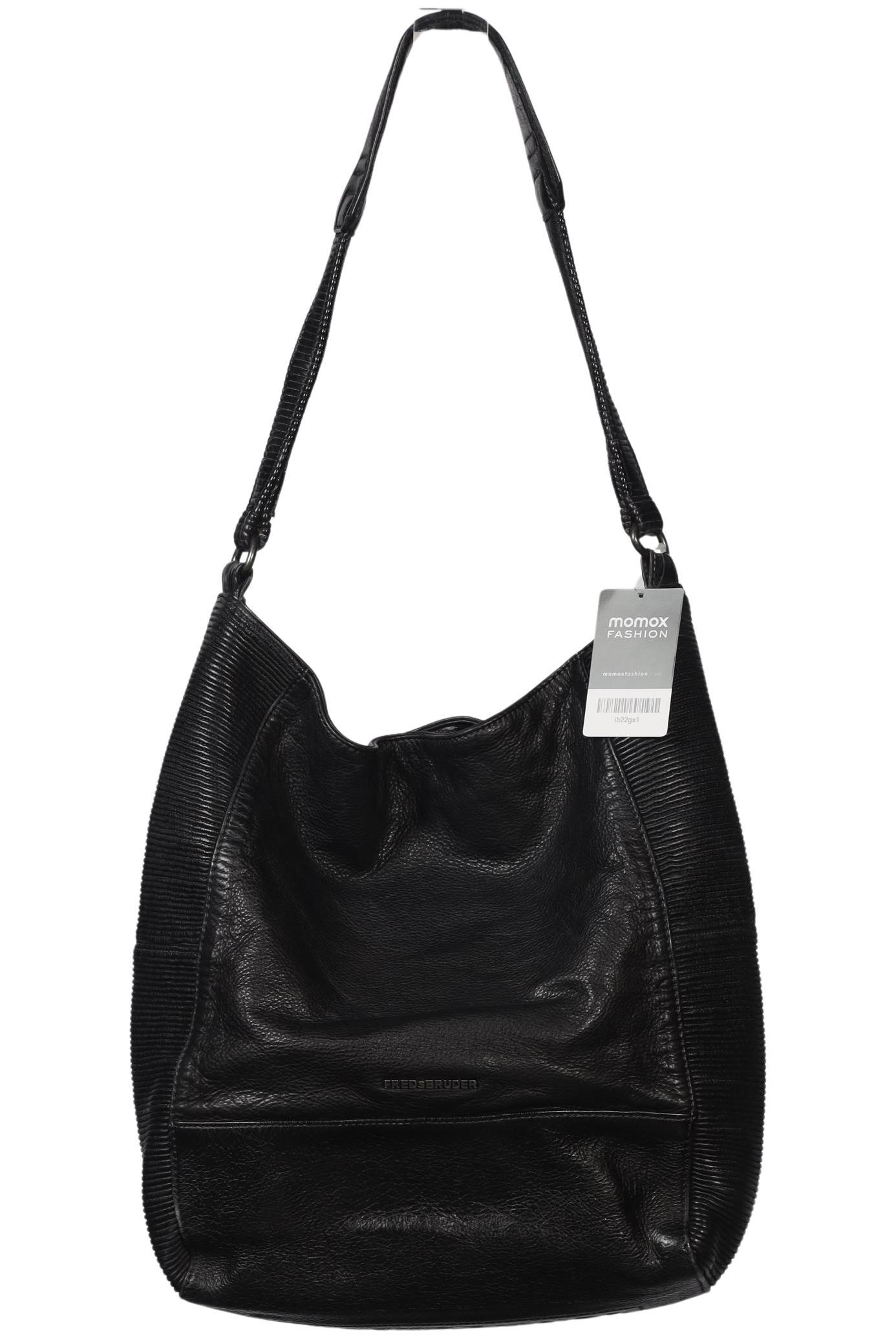 

FREDsBRUDER Damen Handtasche, schwarz, Gr.