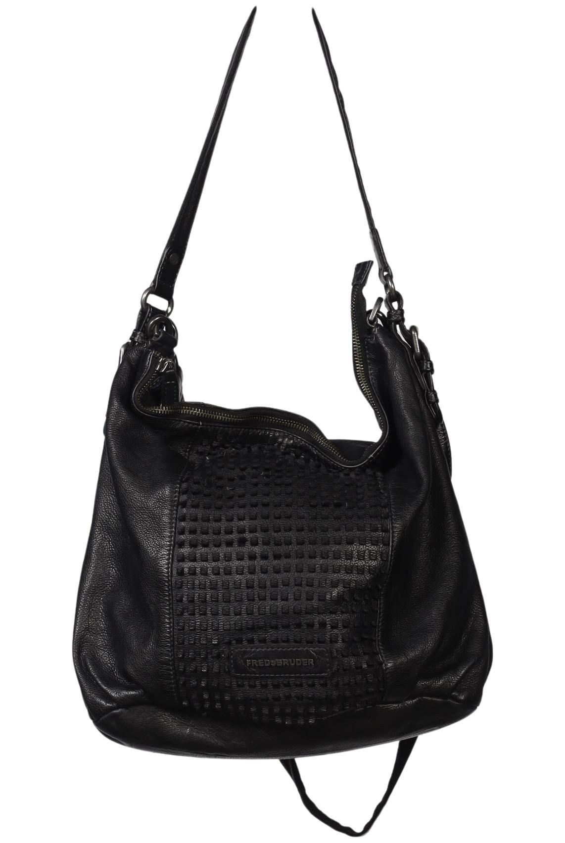 

FREDsBRUDER Damen Handtasche, schwarz, Gr.