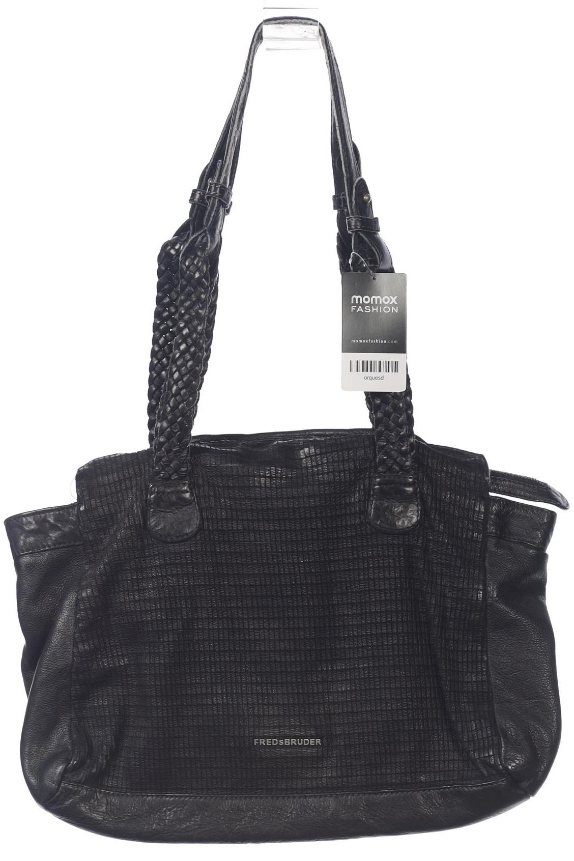 

FREDsBRUDER Damen Handtasche, schwarz, Gr.