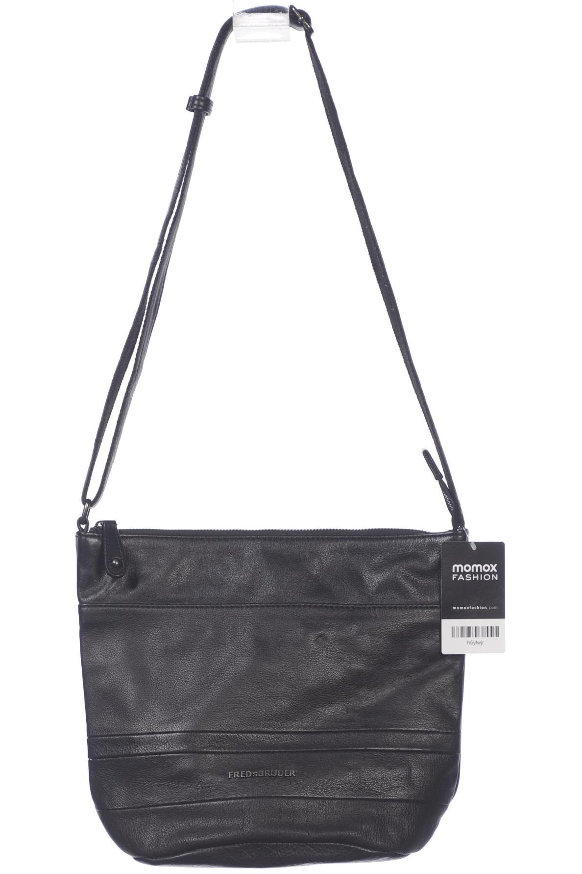 

FREDsBRUDER Damen Handtasche, schwarz, Gr.
