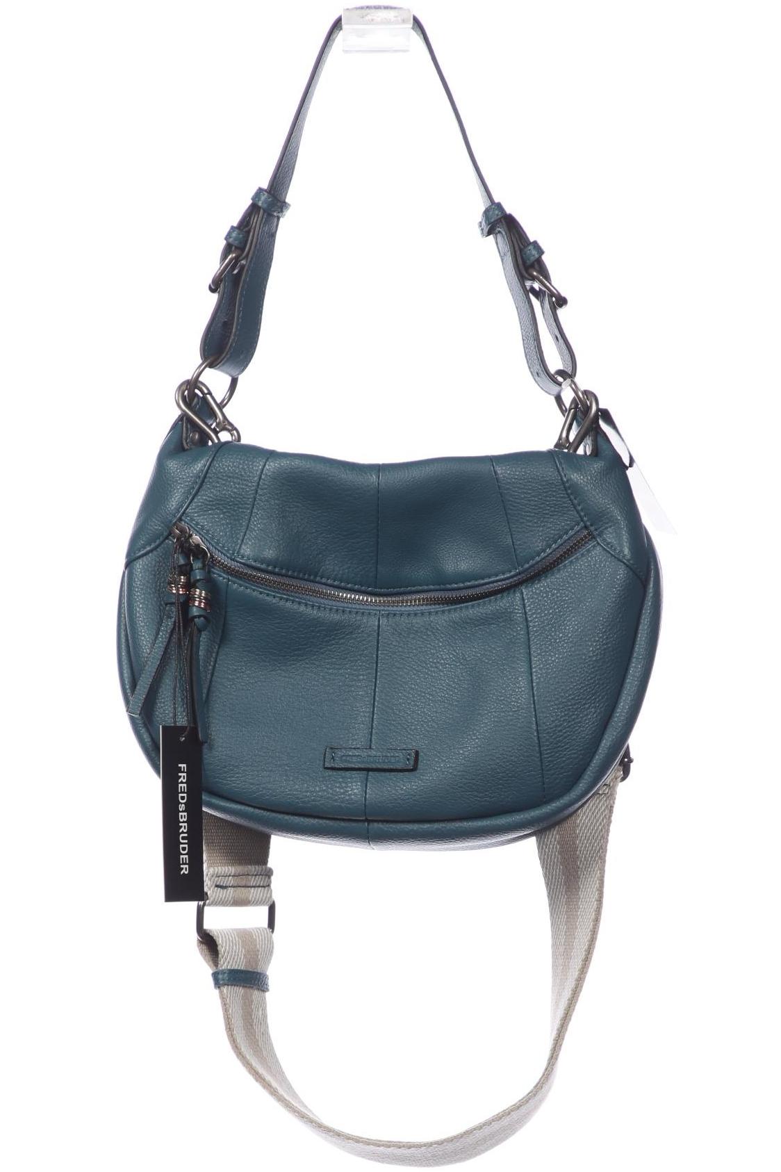 

FREDsBRUDER Damen Handtasche, türkis, Gr.
