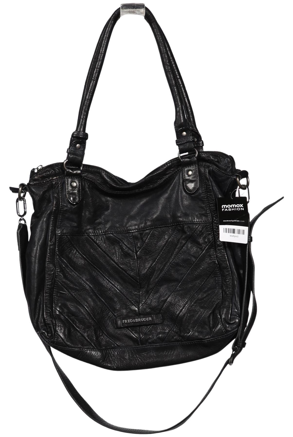 

FREDsBRUDER Damen Handtasche, schwarz, Gr.