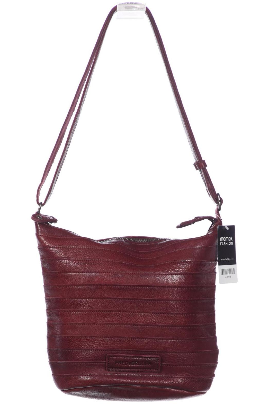 

FREDsBRUDER Damen Handtasche, bordeaux, Gr.