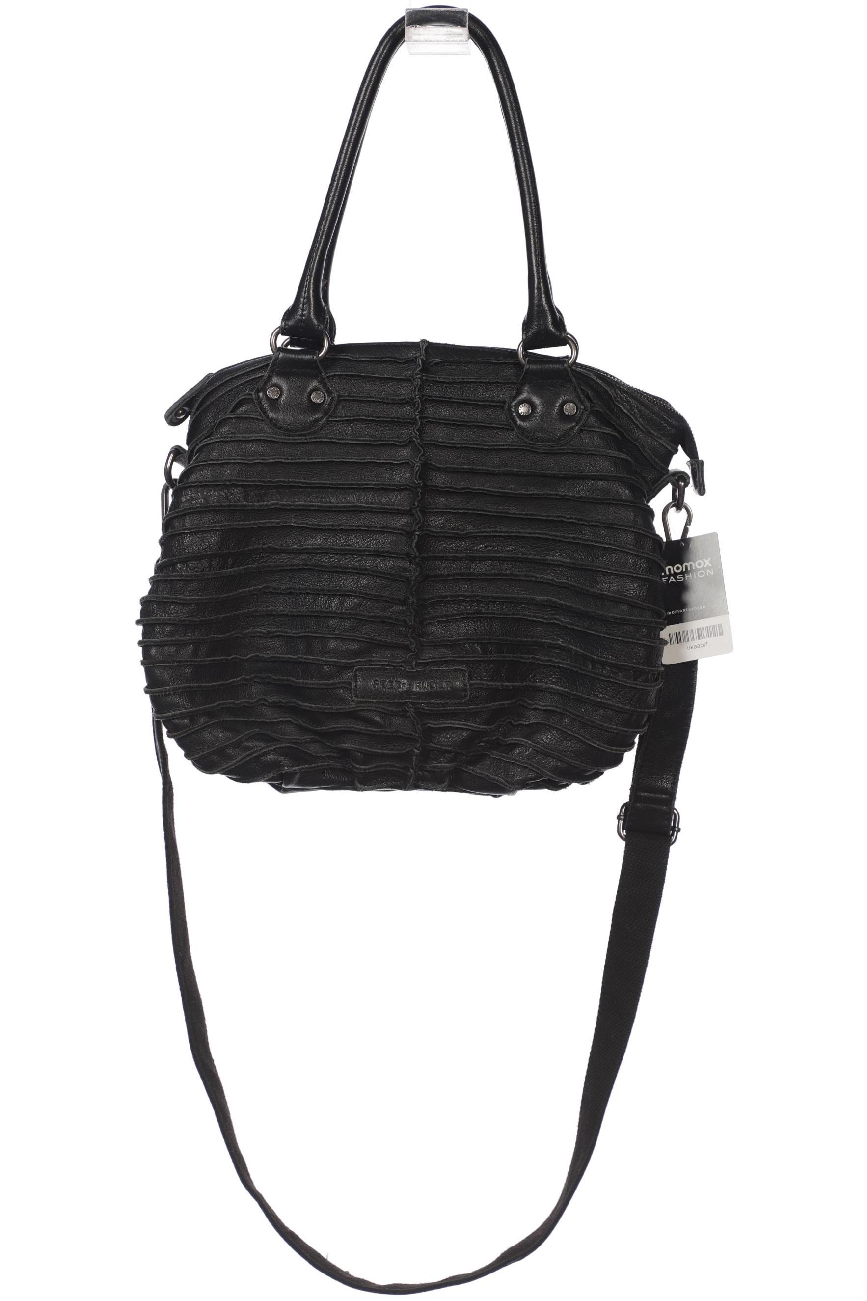 

FREDsBRUDER Damen Handtasche, schwarz, Gr.