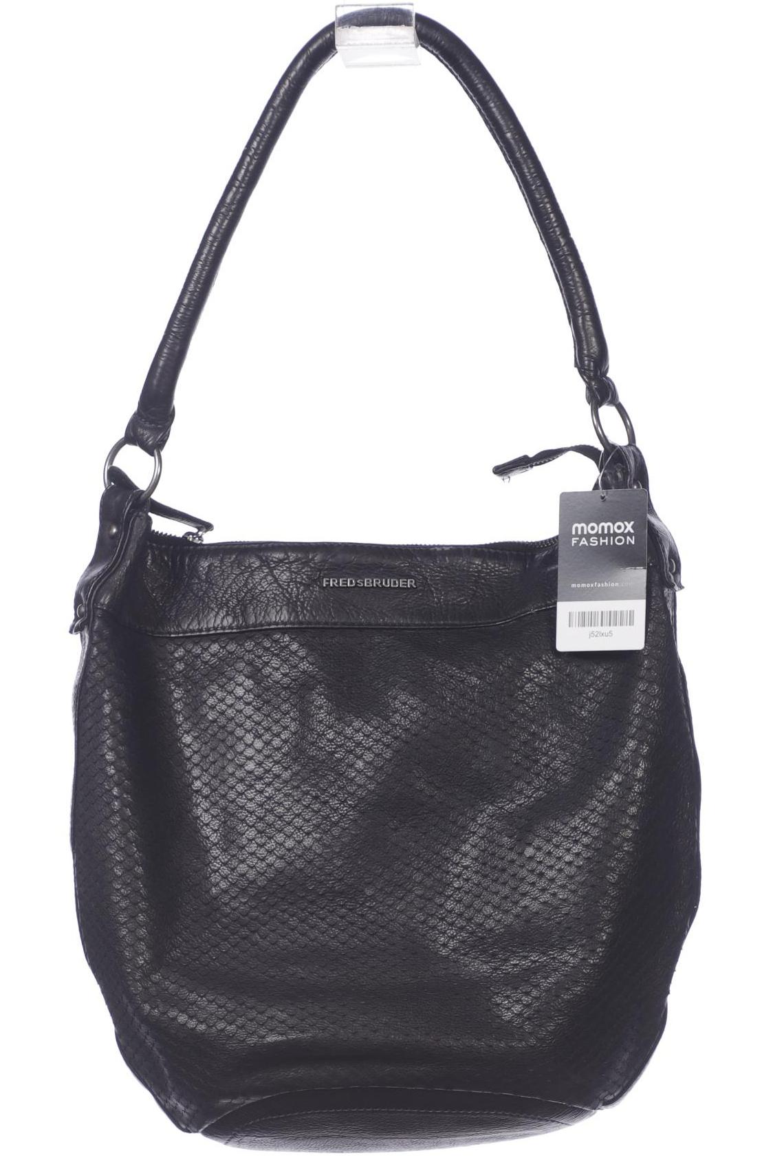 

FREDsBRUDER Damen Handtasche, schwarz, Gr.