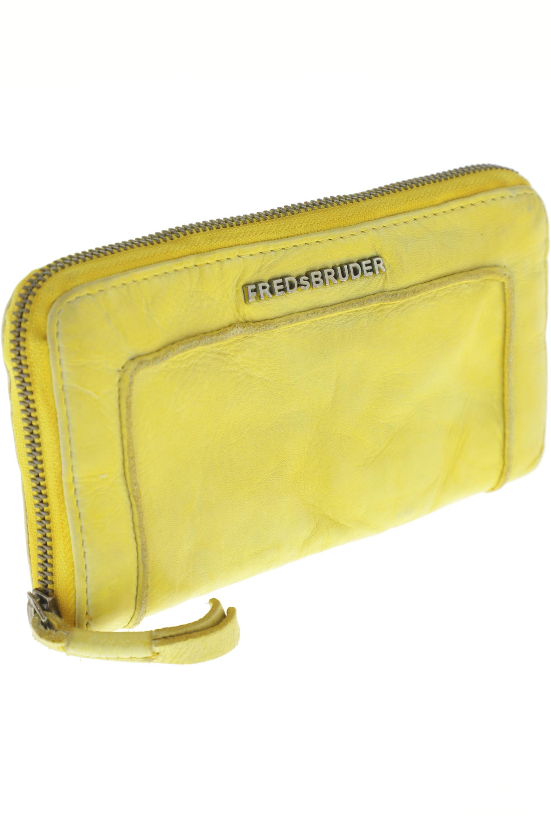 

FREDsBRUDER Damen Portemonnaie, gelb