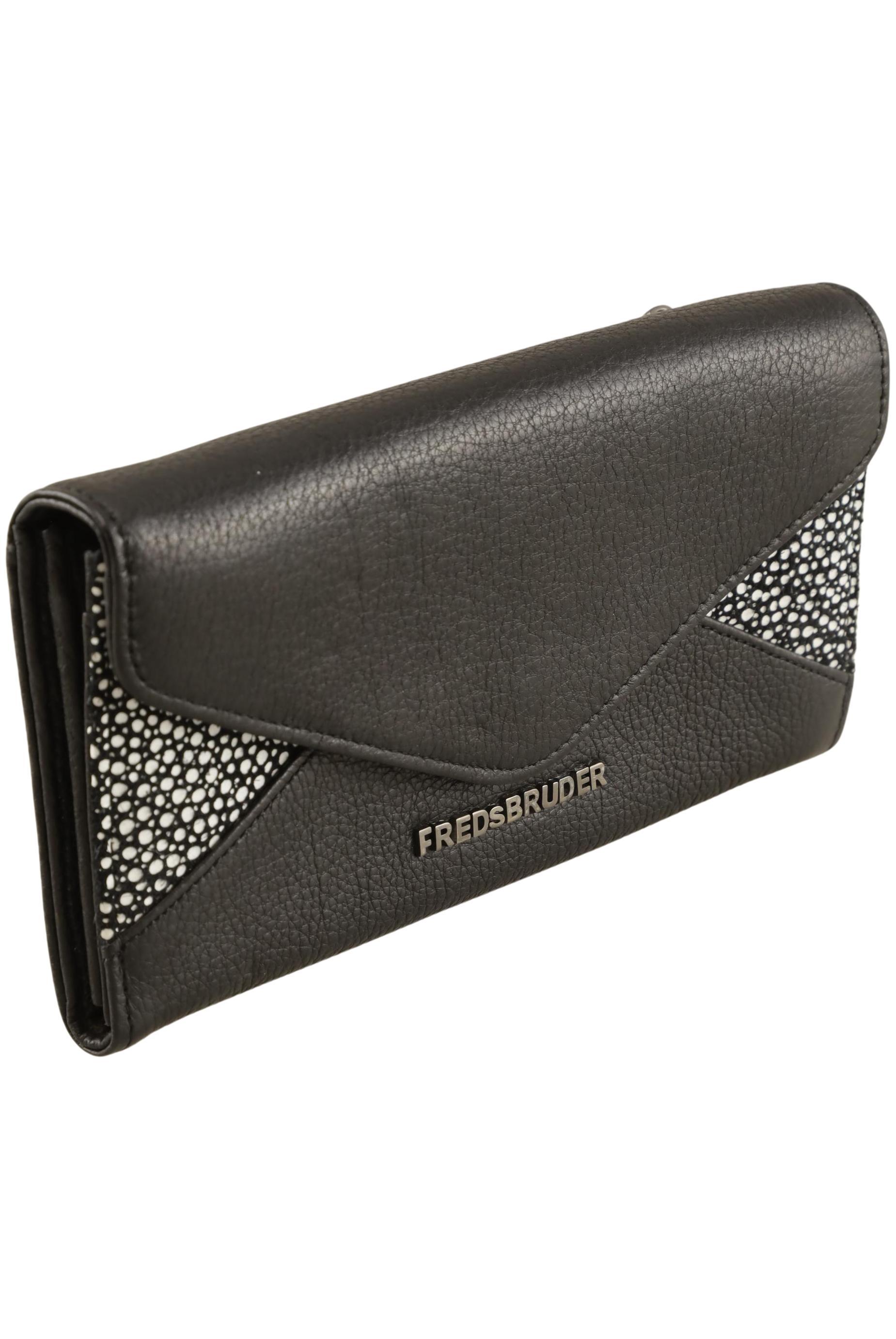 

FREDsBRUDER Damen Portemonnaie, schwarz, Gr.