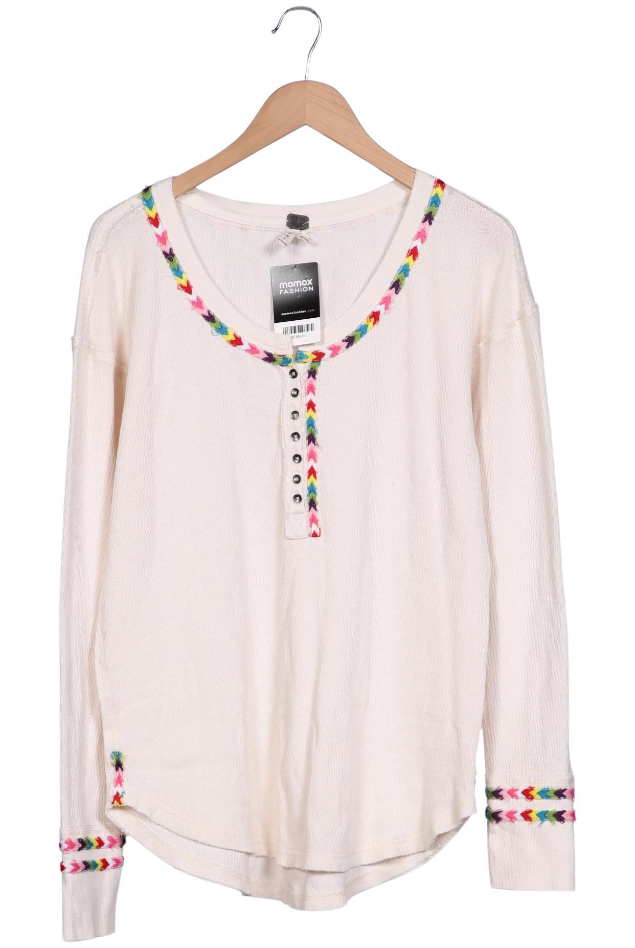 

Free People Damen Langarmshirt, cremeweiß, Gr. 42