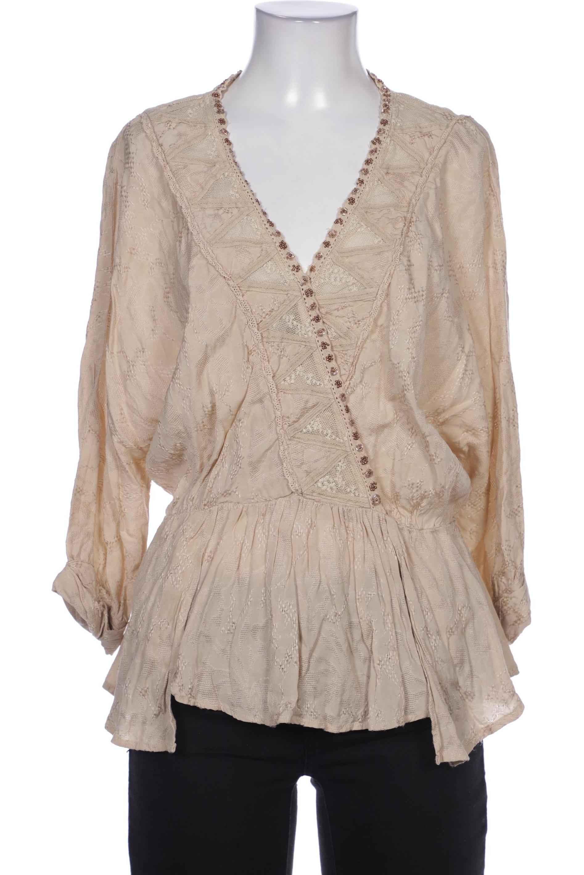 

Free People Damen Bluse, beige, Gr. 34