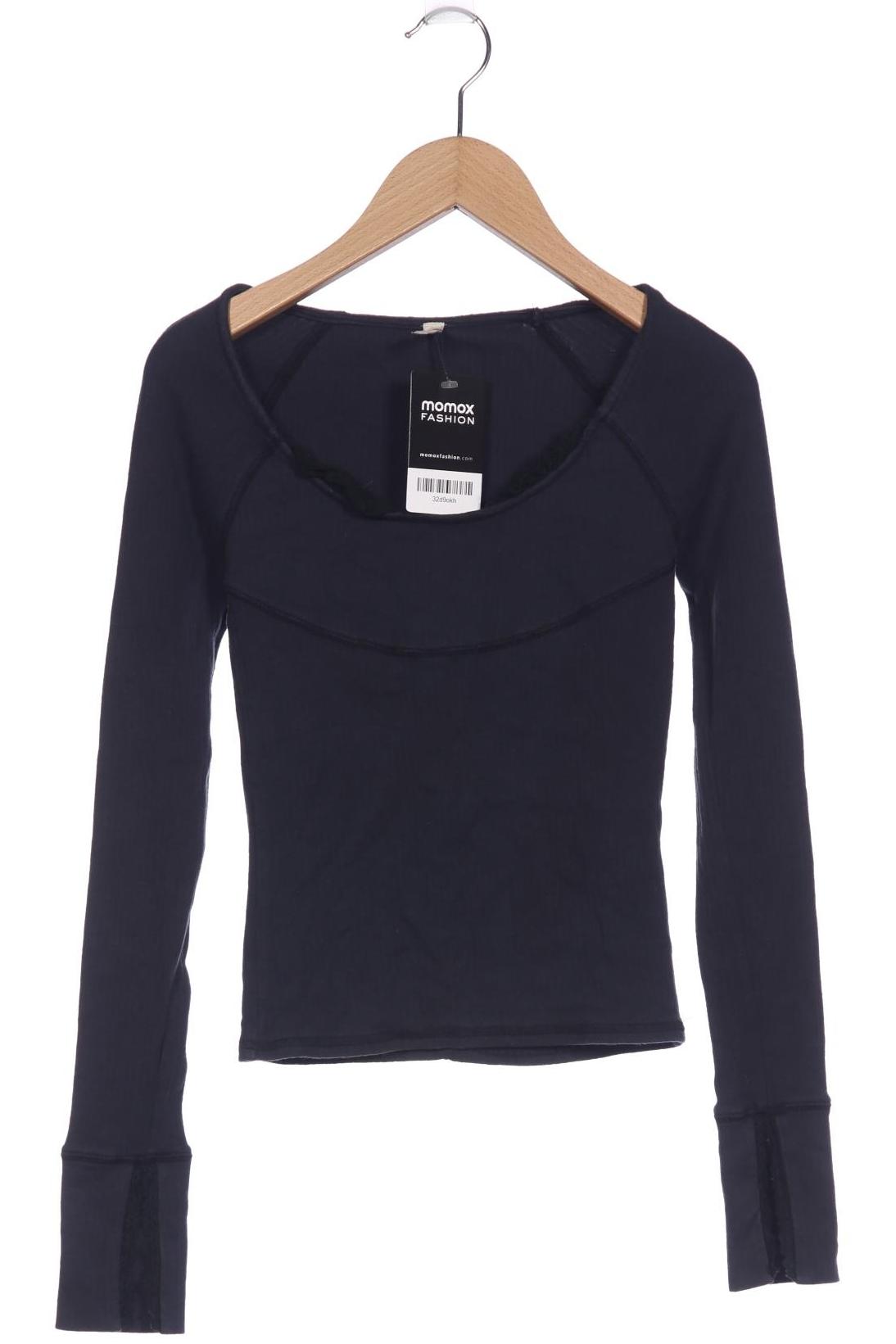 

Free People Damen Langarmshirt, grau, Gr. 34
