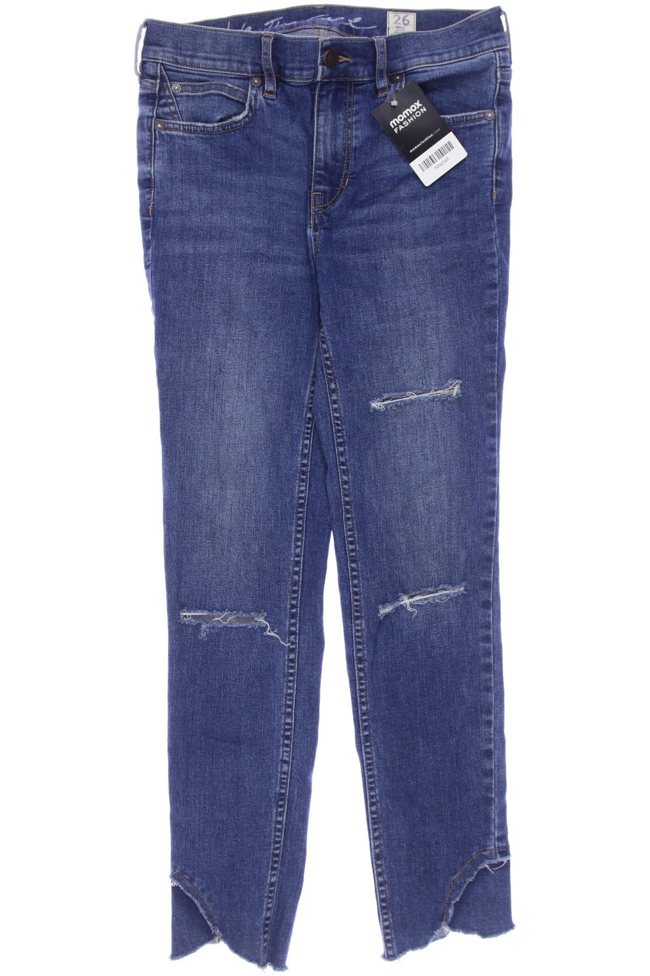 

Free People Damen Jeans, blau, Gr. 26