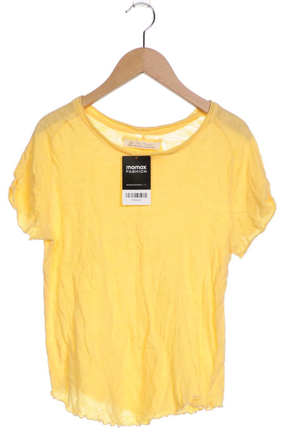 

Free People Damen T-Shirt, gelb, Gr. 36