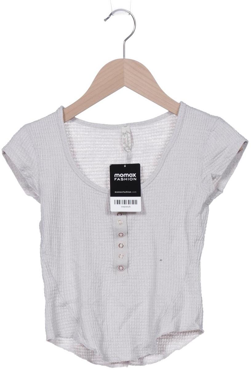

Free People Damen T-Shirt, grau, Gr. 34