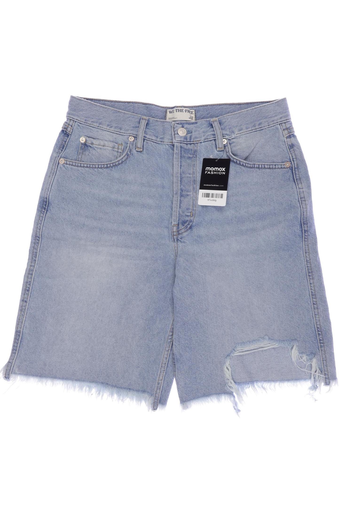 

Free People Damen Shorts, blau, Gr. 28