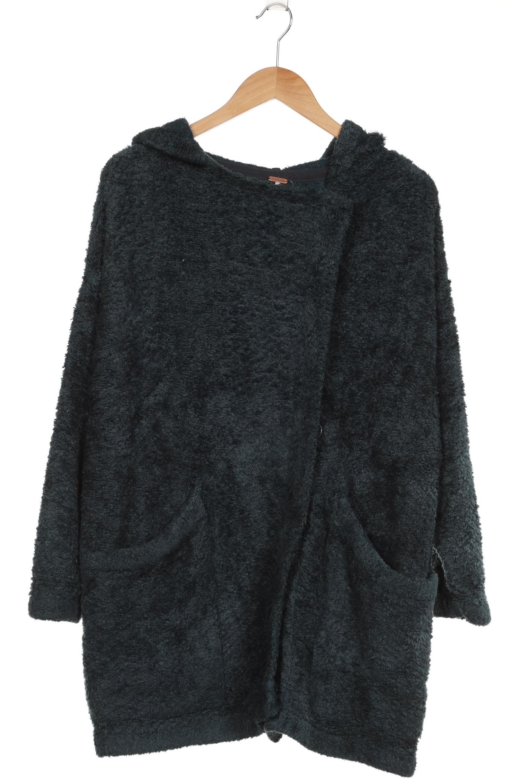 

Free People Damen Kapuzenpullover, türkis, Gr. 34